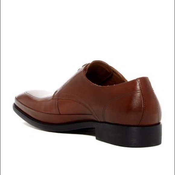 🆕Kenneth Cole Reaction Brick Apron Toe Derby - Picture 2 of 7